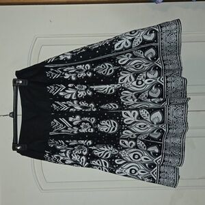 Coldwater Creek Petite Print Skirt Size 8 or Small